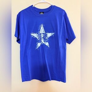 Revenge Clothing Royal Blue Tee with White Star